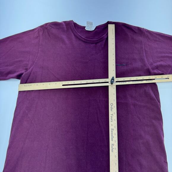 Champion Shirt Mens X Large Red Purple Crew Neck Vintage Tee Cotton - Picture 5 of 6